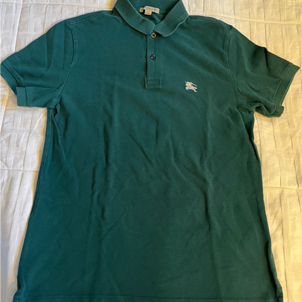 Burberry Brit Men’s medium green Polo shirt